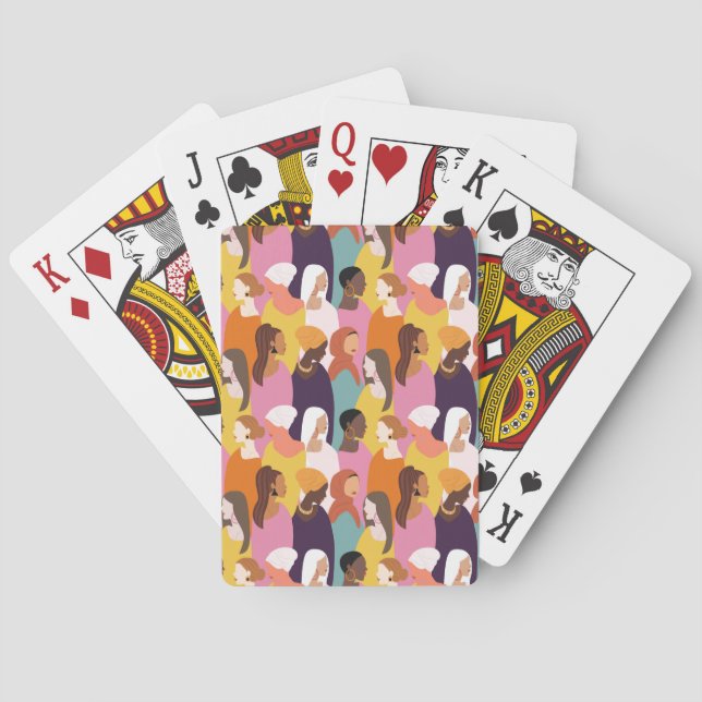 Cartas de juego del día de la madre (Reverso)