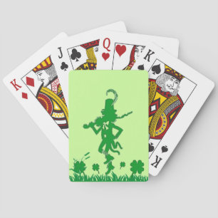 Cartas de juego del Día de San Patricio