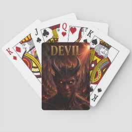 Cartas de Juego del Diablo, Cartas de Póquer