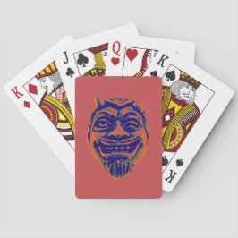 Cartas de juego del diablo encantadoras
