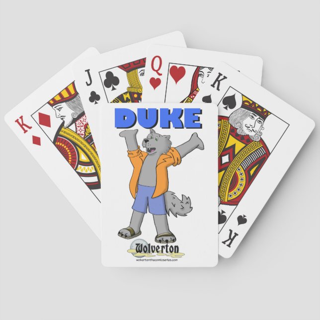 Cartas de Juego del Duque (Reverso)