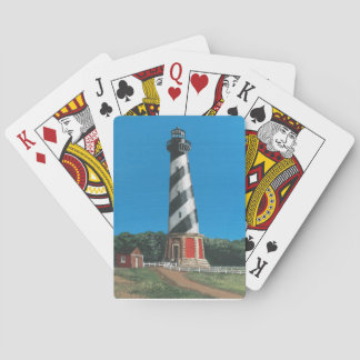Cartas de juego del faro de Cape Hatteras