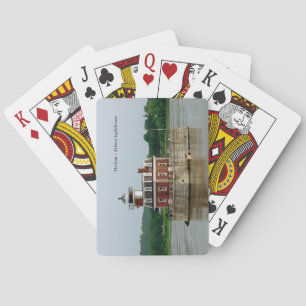 Cartas de juego del faro de Hudson Athens