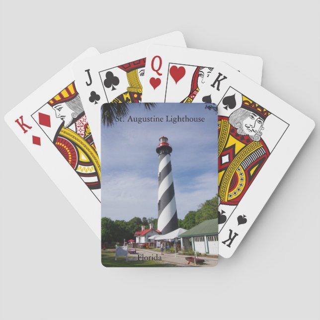 Cartas de juego del faro de San Agustín (Reverso)