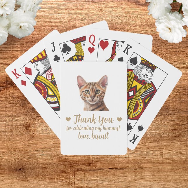 Cartas de juego del favorito de la boda del gato (Subido por el creador)
