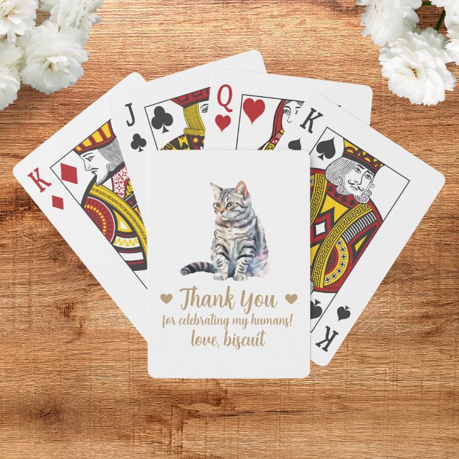 Cartas de juego del favorito de la boda del gato (Subido por el creador)