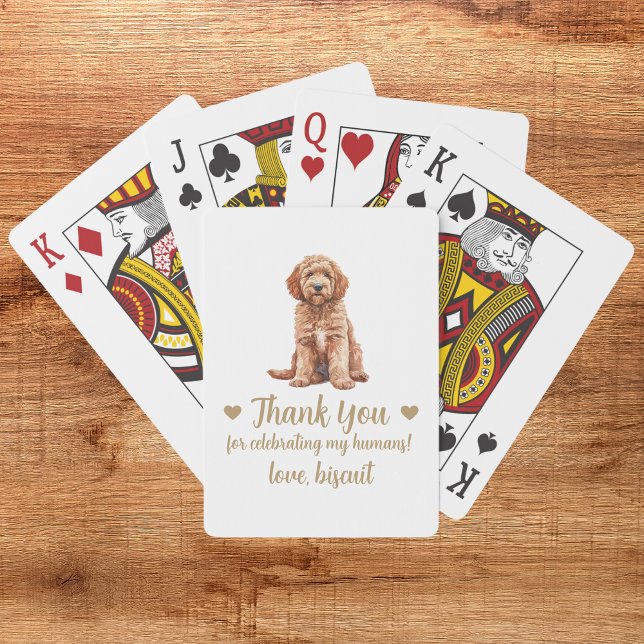 Cartas de juego del favorito de la boda del perro (Subido por el creador)