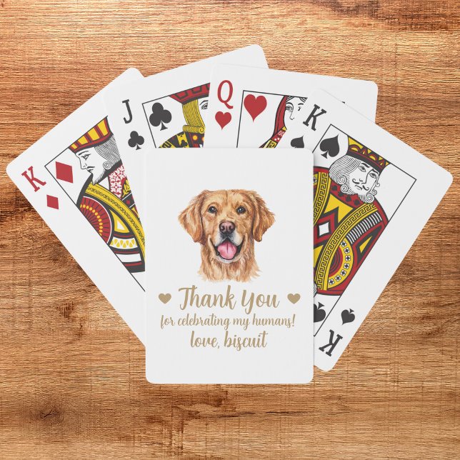 Cartas de juego del favorito de la boda del perro (Subido por el creador)