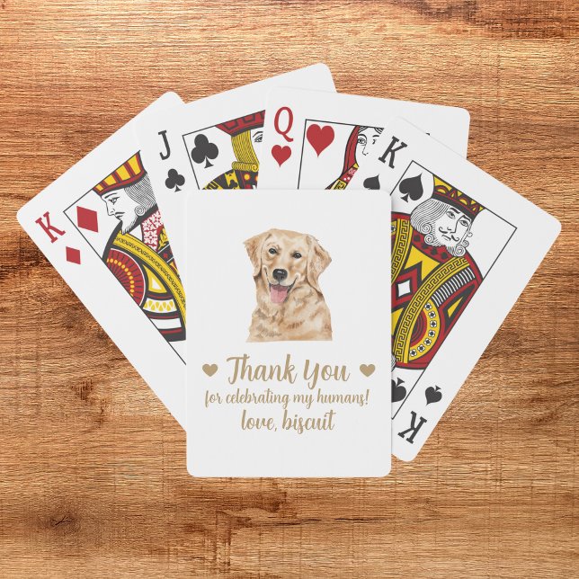 Cartas de juego del favorito de la boda del perro (Subido por el creador)