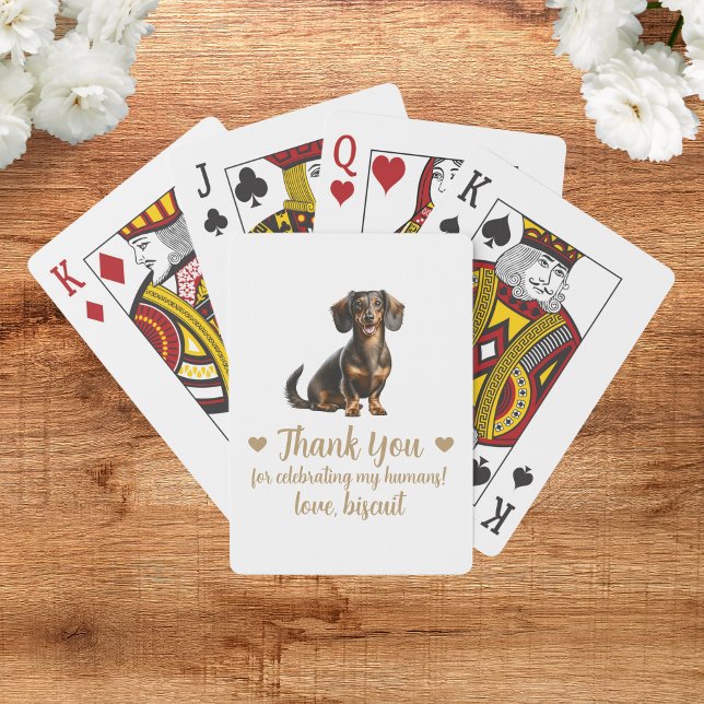 Cartas de juego del favorito de la boda del perro (Subido por el creador)