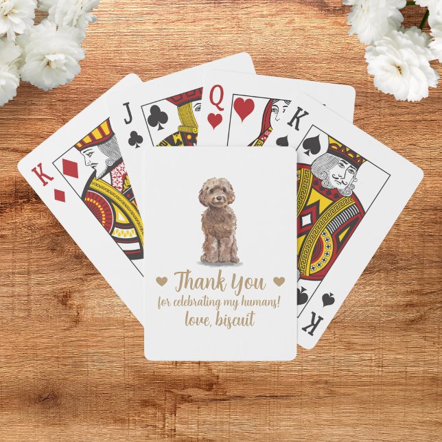 Cartas de juego del favorito de la boda del perro (Subido por el creador)