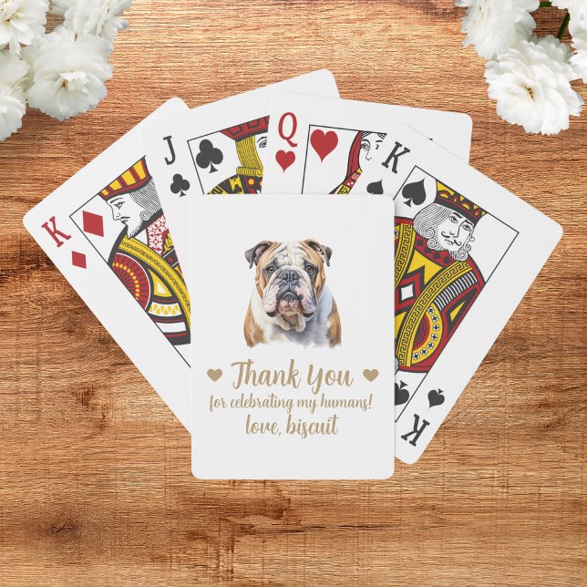 Cartas de juego del favorito de la boda del perro (Subido por el creador)