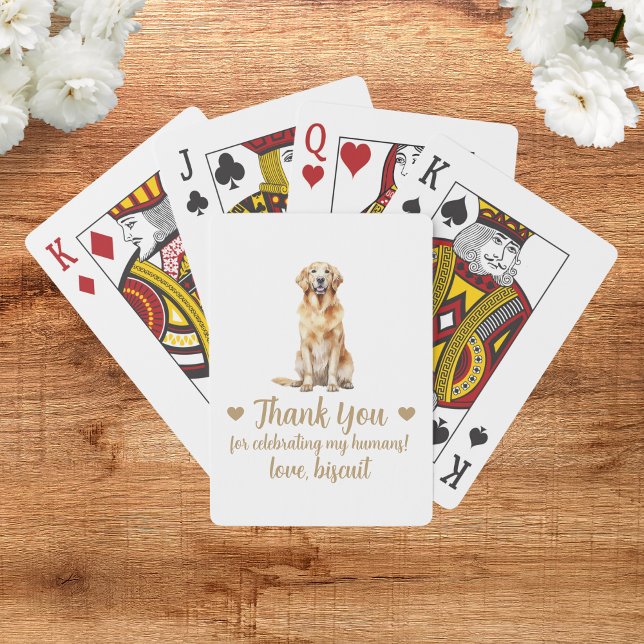 Cartas de juego del favorito de la boda del perro (Subido por el creador)