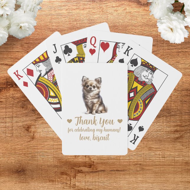 Cartas de juego del favorito de la boda del perro (Subido por el creador)