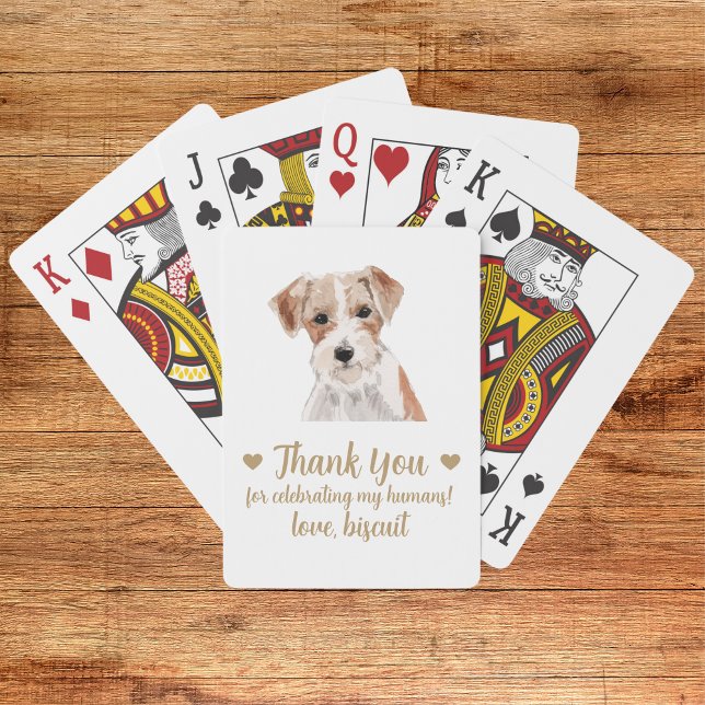 Cartas de juego del favorito de la boda del perro (Subido por el creador)
