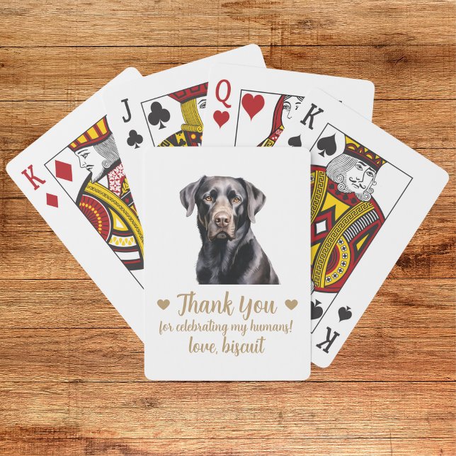 Cartas de juego del favorito de la boda del perro (Subido por el creador)