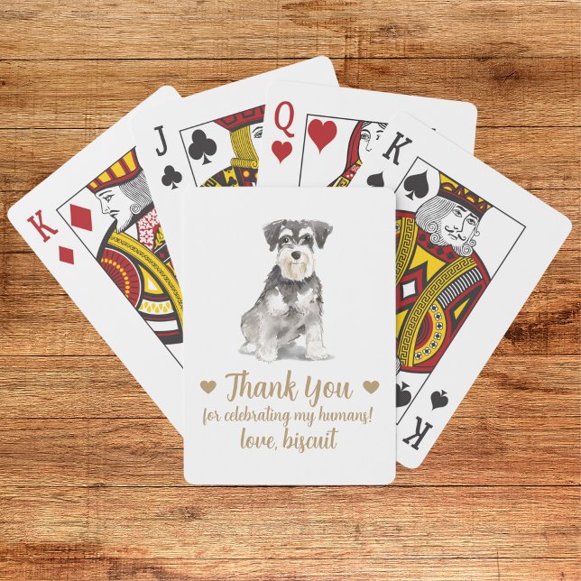 Cartas de juego del favorito de la boda del perro (Subido por el creador)