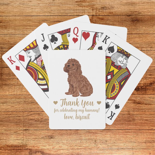 Cartas de juego del favorito de la boda del perro (Subido por el creador)