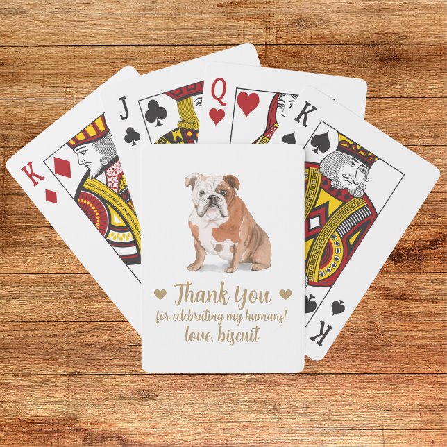 Cartas de juego del favorito de la boda del perro (Subido por el creador)