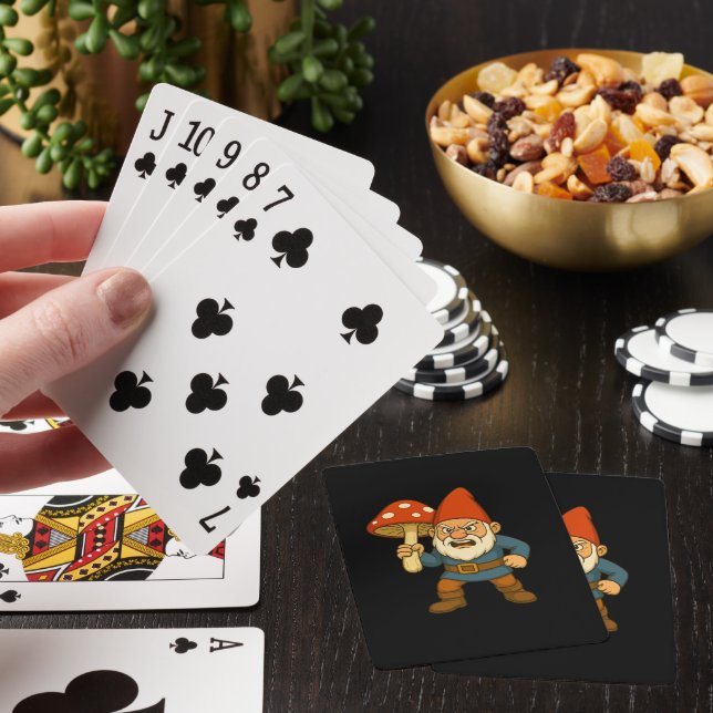 Cartas de juego del guerrero hongo Gnomeman (In Situ)