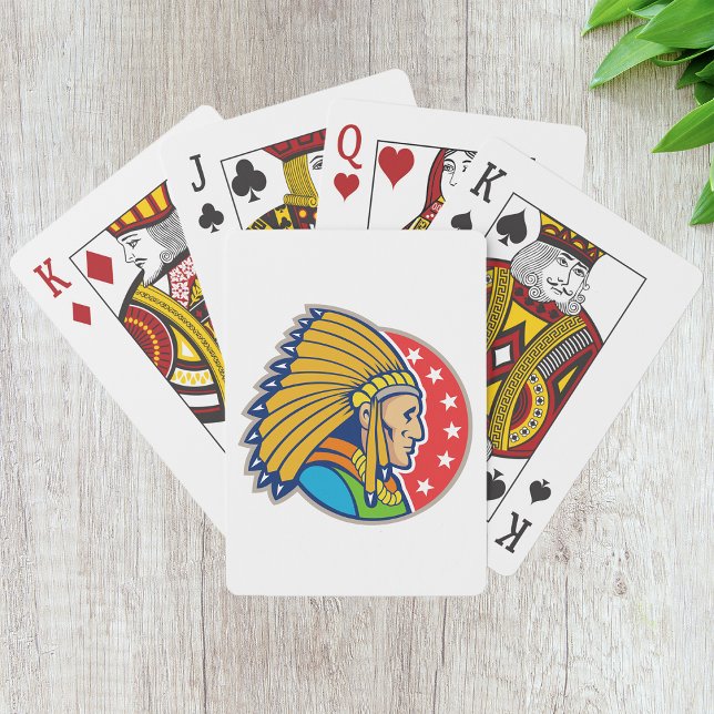 Cartas de juego del jefe indio (Subido por el creador)