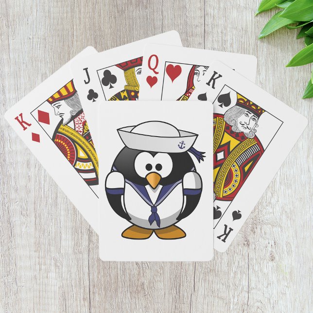 Cartas de juego del marinero pingüino (Subido por el creador)