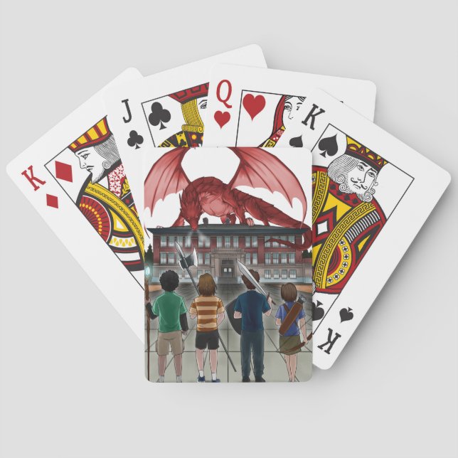 Cartas de juego del McGilvra D&D Club (Reverso)