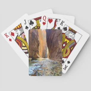 Cartas de juego del Parque Nacional de Zion, la ca
