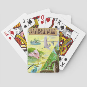 Cartas de juego del Parque Nacional Everglades