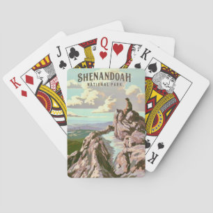 Cartas de juego del Parque Nacional Shenandoah