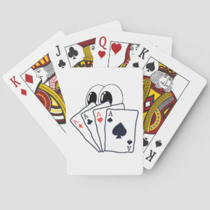 Cartas de juego del Personalizado de caras de póqu