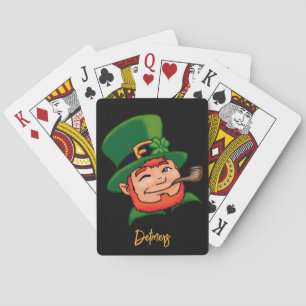 Cartas de juego del personalizado Leprechaun St. P