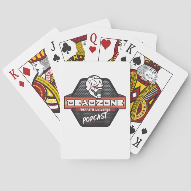 Cartas de juego del pódcast Deadzone (Reverso)