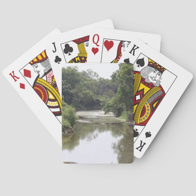 Cartas de juego del río Chikaskia (Reverso)