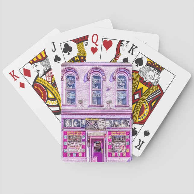 Cartas de juego del Tootsie's Orchid Lounge (Reverso)