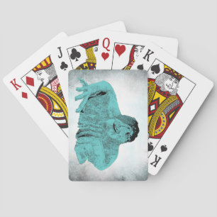Cartas de juego del trol de Fremont de Seattle