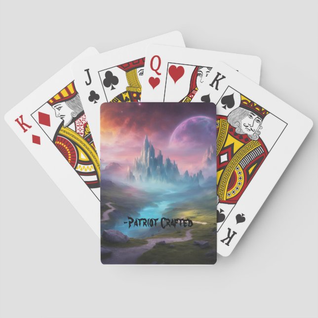 Cartas de juego dibujadas por PatriotCrafted (Reverso)