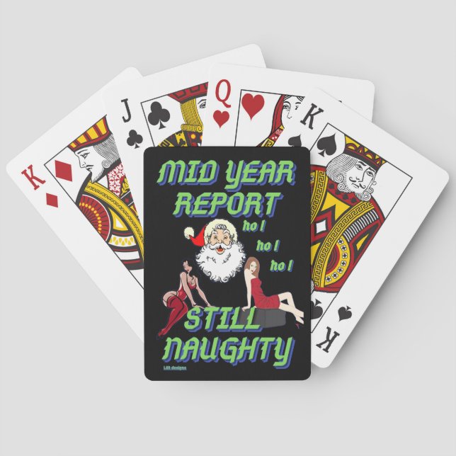 cartas de juego divertidas "TODAVÍA NAUGHTY 2" (Reverso)