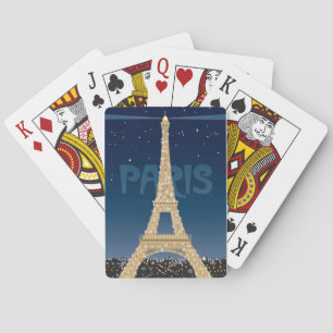 Cartas de juego Eiffel Tower Sparkle