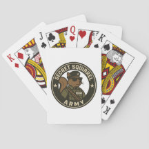 CARTAS DE JUEGO EJÉRCITO SECRETO SQUIRREL