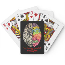 Cartas de juego en cubierta
