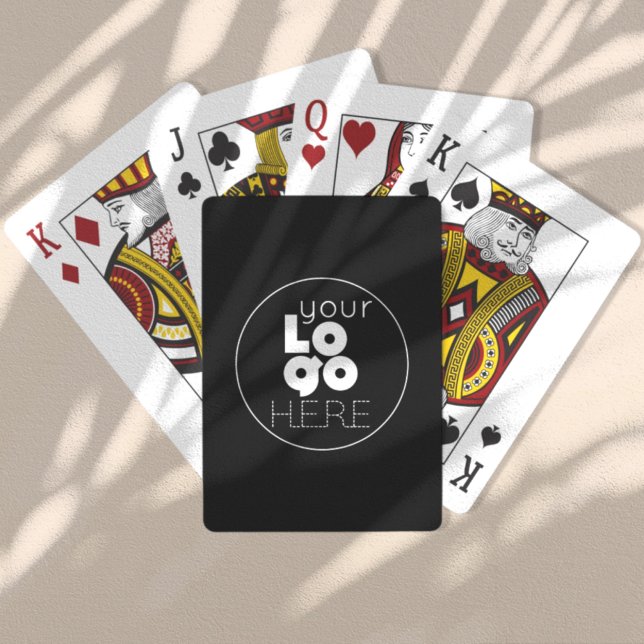 Cartas de juego en negro para el logotipo de White (Subido por el creador)