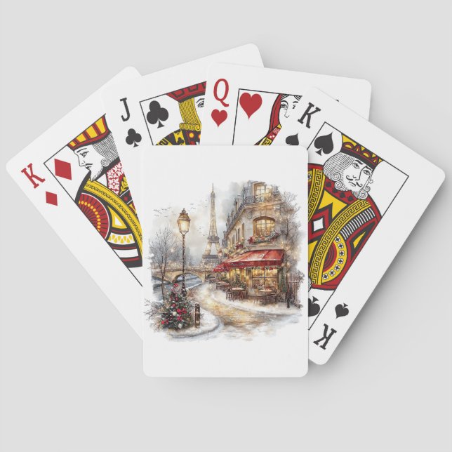 Cartas De Juego En París (Reverso)