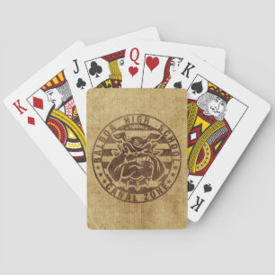 Cartas de juego: Escuela Secundaria Balboa (vintag