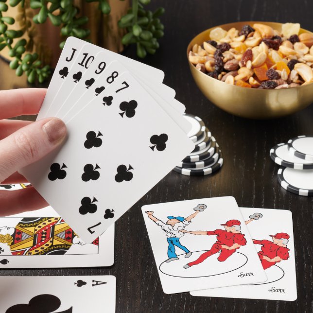Cartas de juego :  Está a salvo / Béisbol  (In Situ)