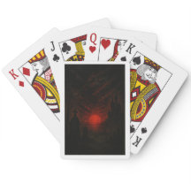 Cartas de juego estilo gótico
