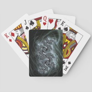cartas de juego - F395 "Dragón de seda plateado"
