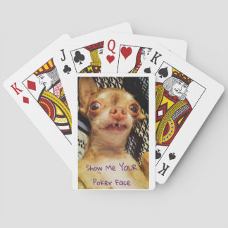 Cartas de juego facial de Bambi
