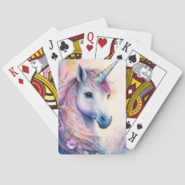 Cartas de juego Fantasy Unicorn