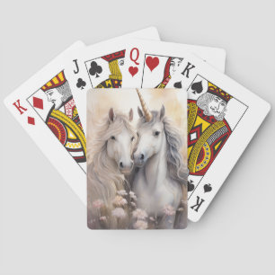 Cartas de juego Fantasy Unicorn